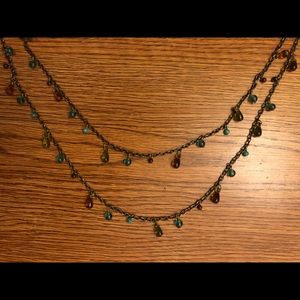 Extra Long Beaded Necklace